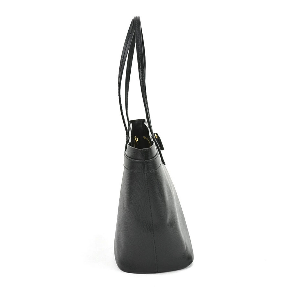 Salvatore Ferragamo Vara black rion bag shoulder leather Black